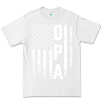 White opa gift america flag gift for men father's day pullover hoodie Premium Tee - linhVisuals