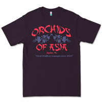 Plum orchids of asia kraft massage football t shirt Premium Tee - linhVisuals