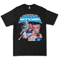 Black Jonathan Isaac Vintage Premium Tee - linhVisuals