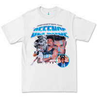 White Jonathan Isaac Vintage Premium Tee - linhVisuals