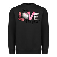 Black for the love of the game volleyball Heavyweight Sweatshirt - Jasminsmagicworld