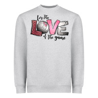 Heather Grey for the love of the game volleyball Heavyweight Sweatshirt - Jasminsmagicworld