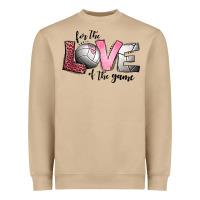 For The Love Of The Game Volleyball Heavyweight Sweatshirt | Teevron