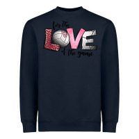 Navy for the love of the game volleyball Heavyweight Sweatshirt - Jasminsmagicworld