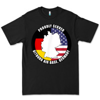 Black proudly served bitburg air base germany military veteran t shirt Premium Tee - linhVisuals