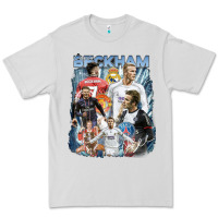 Dove Grey David Beckham Vintage Premium Tee - linhVisuals