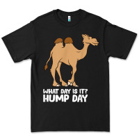 What Day Is It Hump Day Funny Camels Hump Day T Shirt Premium Tee | Teevron