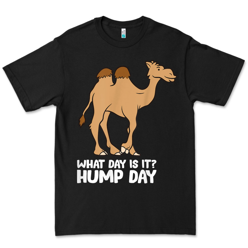 What Day Is It Hump Day Funny Camels Hump Day T Shirt Premium Tee by linhVisuals | Teevron