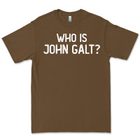 Cacao who is john galt libertarian and book quote t shirt Premium Tee - linhVisuals
