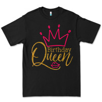 Black birthday queen shirt, womens birthday shirt, birthday t shirt Premium Tee - linhVisuals