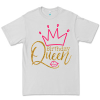 Dove Grey birthday queen shirt, womens birthday shirt, birthday t shirt Premium Tee - linhVisuals
