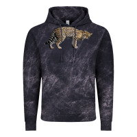 Cloud Black Ocelot Vintage Hoodie - LillyAllenDesigns