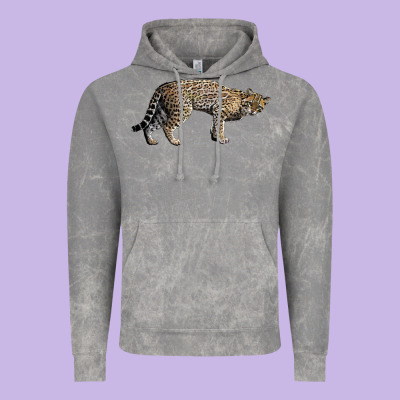 Ocelot Vintage Hoodie Designed By Lillyallendesigns