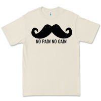 Bone MUSTACHE Premium Tee - linhVisuals