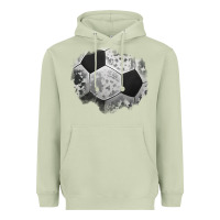 Matcha cowhide soccer patch Heavyweight Hoodie - Jasminsmagicworld