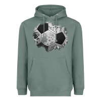 Sage cowhide soccer patch Heavyweight Hoodie - Jasminsmagicworld