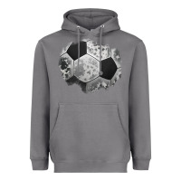 Storm cowhide soccer patch Heavyweight Hoodie - Jasminsmagicworld