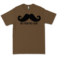 Cacao MUSTACHE Premium Tee - linhVisuals
