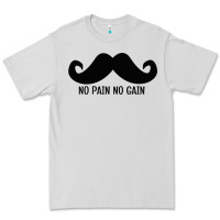 Dove Grey MUSTACHE Premium Tee - linhVisuals