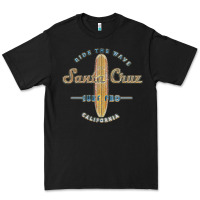 Black santa cruz, ca vintage surfers tshirt Premium Tee - linhVisuals