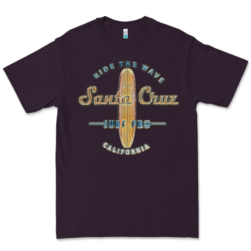 Santa Cruz, Ca Vintage Surfers Tshirt Premium Tee by linhVisuals | Teevron