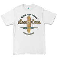 White santa cruz, ca vintage surfers tshirt Premium Tee - linhVisuals