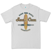 Dove Grey santa cruz, ca vintage surfers tshirt Premium Tee - linhVisuals