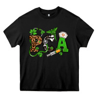 Black St. Patrick's Day PCA Heavy Core Tee - OliviaCreatesArt