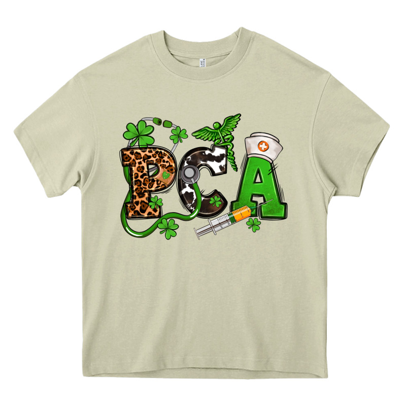 St. Patrick's Day Pca Heavy Core Tee by OliviaCreatesArt | Teevron