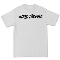 Dove Grey good trouble Premium Tee - linhVisuals