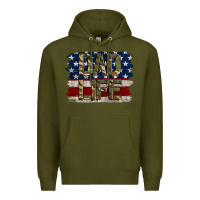 Army Green Dad Life Premium Hoodie - Jasminsmagicworld