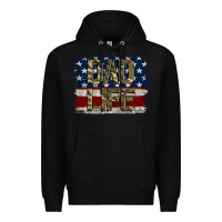 Black Dad Life Premium Hoodie - Jasminsmagicworld
