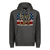 Charcoal Heather Dad Life Premium Hoodie - Jasminsmagicworld