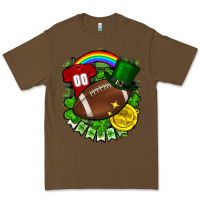 Cacao St. Patrick's Day American Football Premium Tee - FaDigitalArtStudio