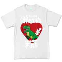 White stealing hearts and blasting farts valentine's day t shirt Premium Tee - linhVisuals
