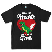 Black stealing hearts and blasting farts valentine's day t shirt Premium Tee - linhVisuals