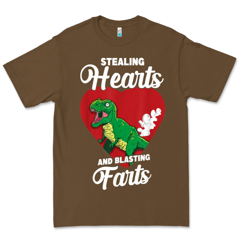 Stealing Hearts And Blasting Farts Valentine's Day T Shirt Premium Tee by linhVisuals | Teevron