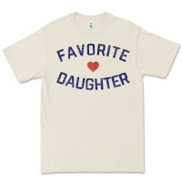 Bone womens favorite daughter heart distressed vintage faded classic t shir Premium Tee - linhVisuals