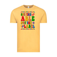 Vintage Mustard see the able not the label Vintage Tee - CowhideDigitalArt