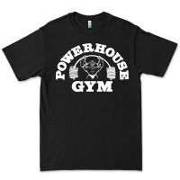 Black POWERHOUSE GYM POPULAR Premium Tee - linhVisuals
