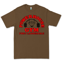 Cacao POWERHOUSE GYM CLASSIC Premium Tee - linhVisuals