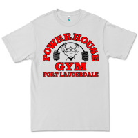 Dove Grey POWERHOUSE GYM CLASSIC Premium Tee - linhVisuals