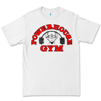 White POWERHOUSE GYM VINTAGE SPORT Premium Tee - linhVisuals