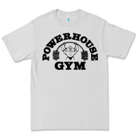 Dove Grey POWERHOUSE GYM Premium Tee - linhVisuals