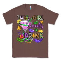 Chestnut this girl needs a drink Classic Tee - OliviaCreatesArt