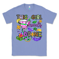 Colony Blue this girl needs a drink Classic Tee - OliviaCreatesArt