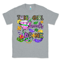 Heather Grey this girl needs a drink Classic Tee - OliviaCreatesArt