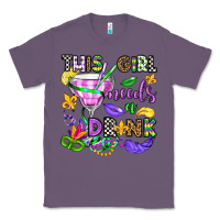 Lavender this girl needs a drink Classic Tee - OliviaCreatesArt