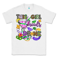 White this girl needs a drink Classic Tee - OliviaCreatesArt