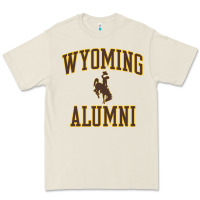 Bone wyoming cowboys apparel alumni classic arch long sleeve t shirt Premium Tee - linhVisuals